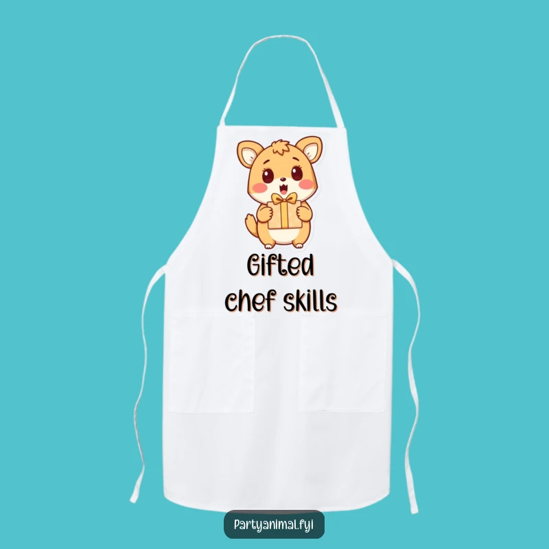 Cook with Delight: Funny Surprised Animal Gift Apron