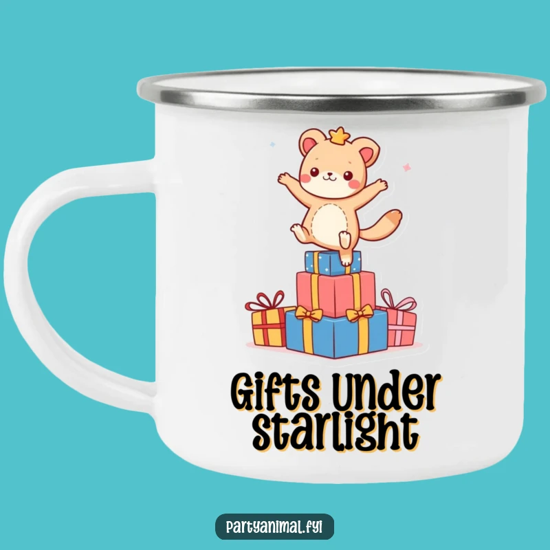 Funny Dancing Animal Presents Camping Mug: Celebrate Outdoors, Brilliant Funny Gift!