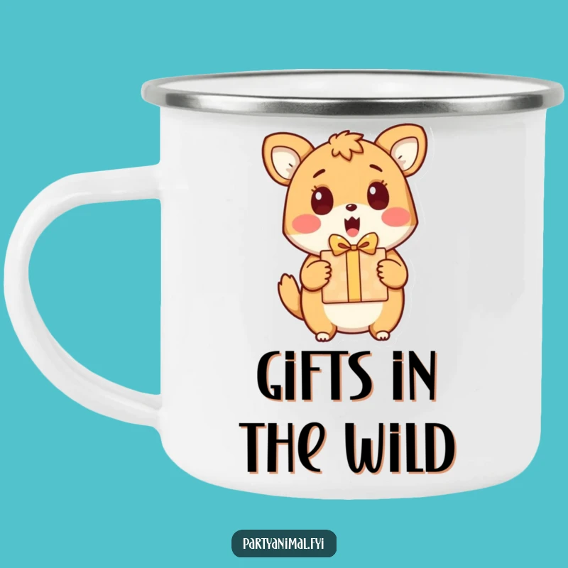 Campfire Surprises: Funny Animal Gift Camping Mug