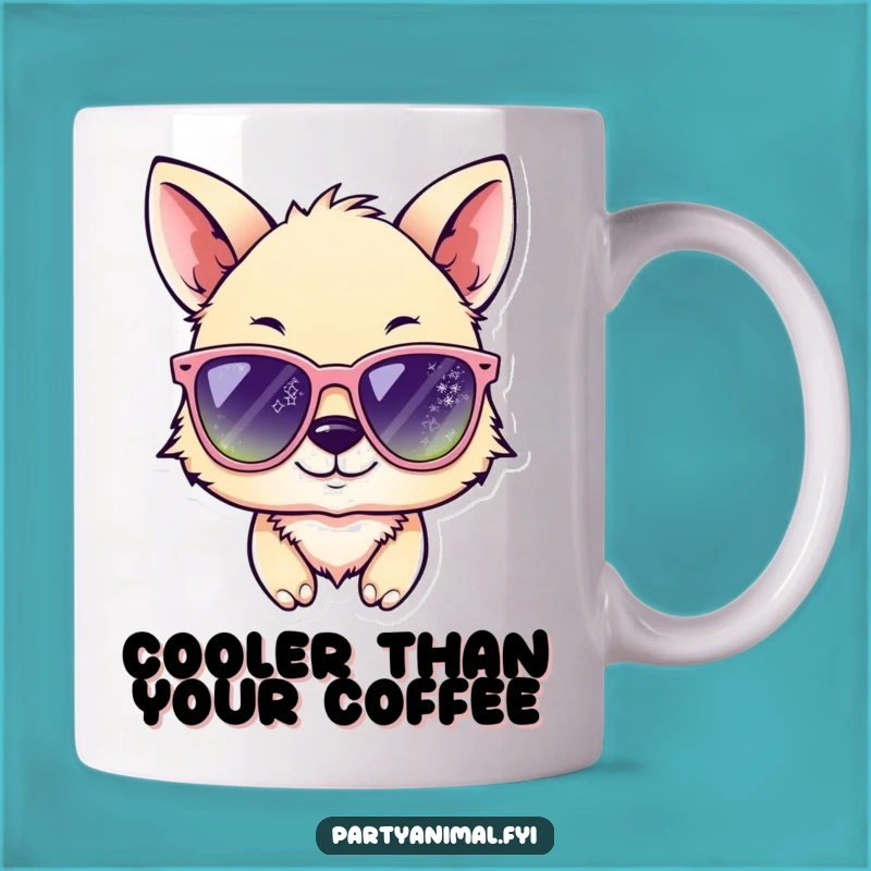 Funny Animal Wink Sunglasses Mug: The Ultimate Cool and Funny Gift for Him or Her