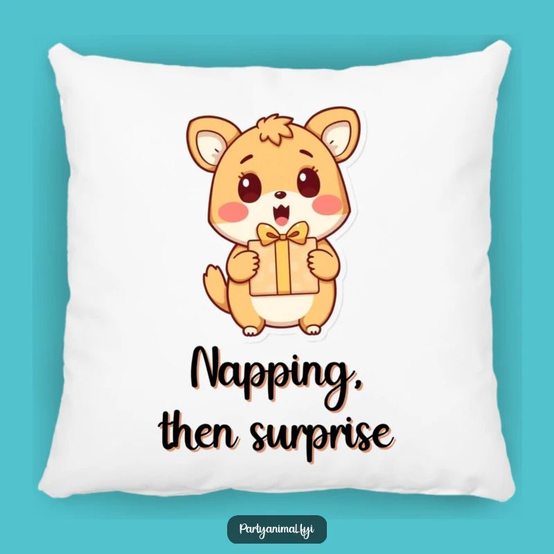 Cushion Your Surprise: Funny Animal Gift Pillow