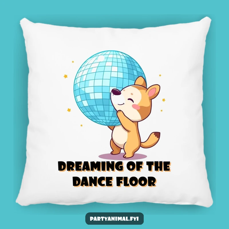 Funny Disco Animal Pillow: Lounge in Style with this Hilarious Character!