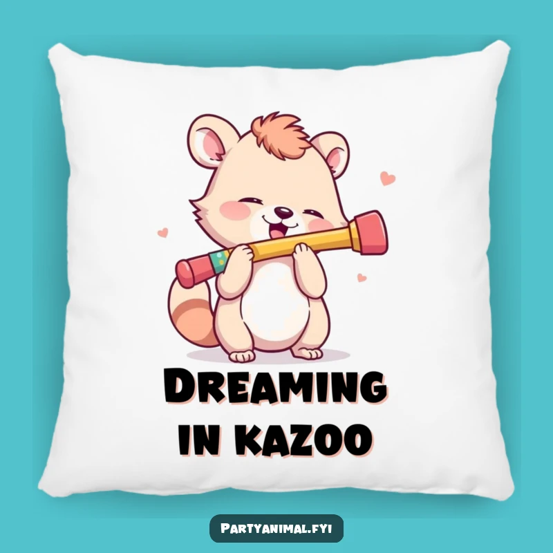 Funny Kazoo Animal Pillow: Cuddle Up with this Hilarious Musical Character!