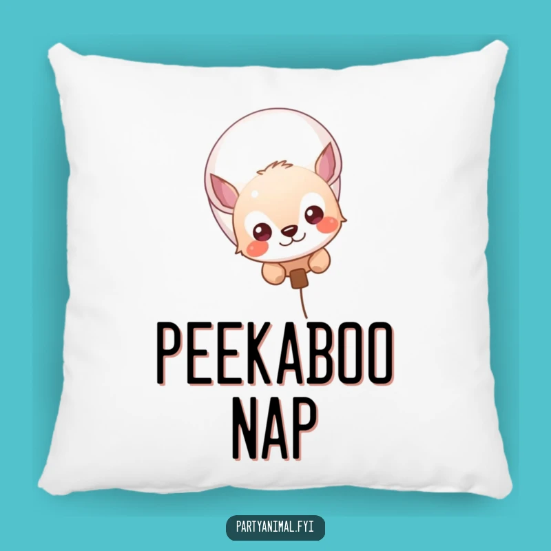 Funny Curious Animal Pillow: Comfy charm for your whimsical space