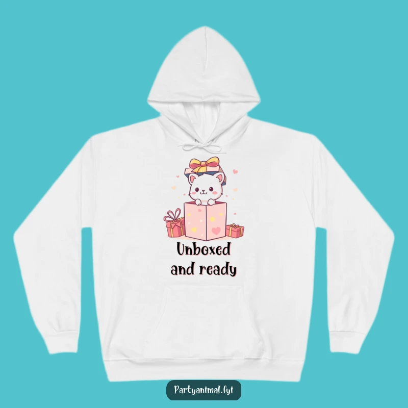Funny Surprise Animal Hoodie: Stay Cozy with this Hilarious Character!
