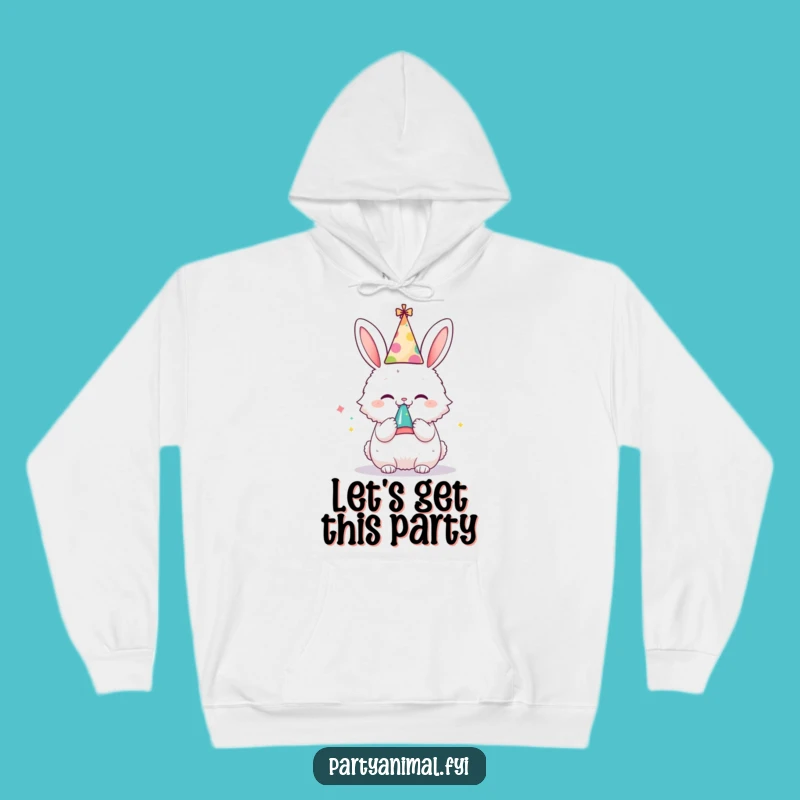 Cozy Funny Bunny Hoodie: Warm Up with Festive Humor and a Great Gift