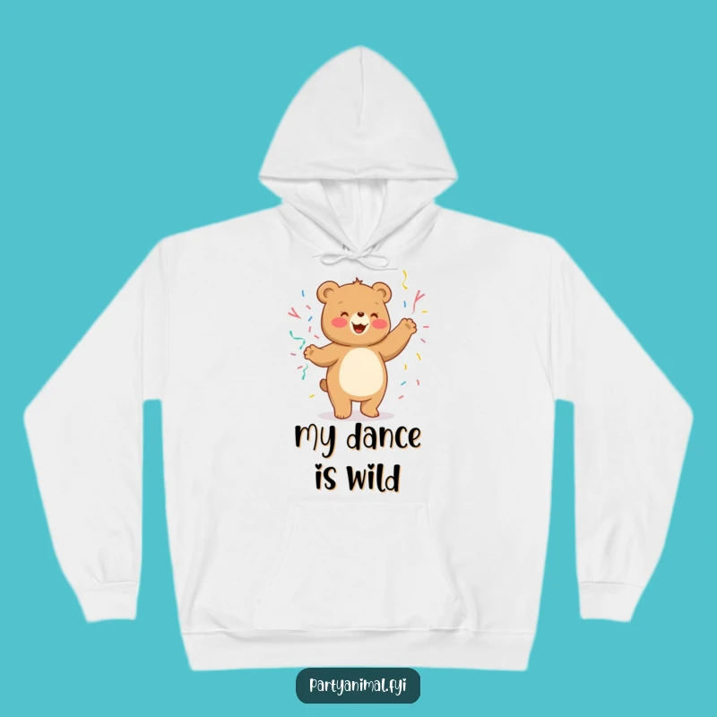 Funny Bear Dance Hoodie - Cozy Streamer Design, Perfect Warm Funny Gift
