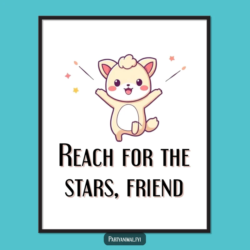 Free Printable Wall Art: Jumping Animal Streamers, Dynamic Downloadable Decor for Any Room