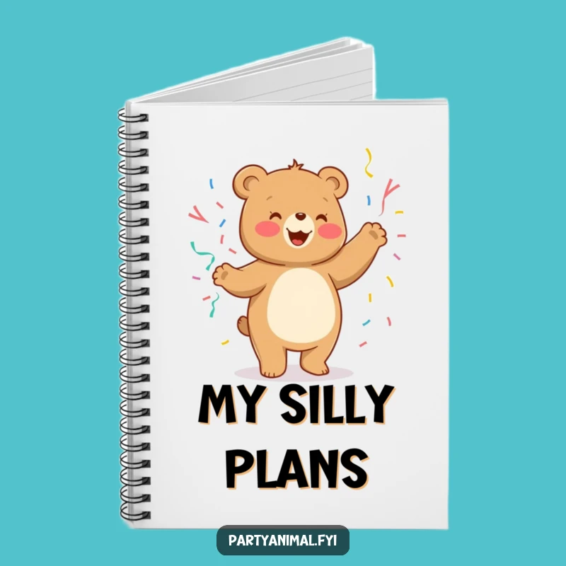 Funny Bear Dance Notebook - Silly Journal, Fun Funny Gift for Ideas