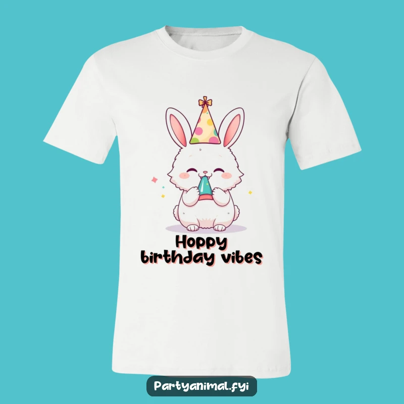 Funny Bunny Party T-Shirt: Wear Your Celebration with Hilarious Style Gift