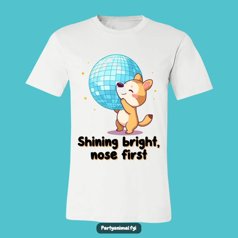 Funny Disco Animal T-Shirt: Dance Through Life with this Hilarious Tee!