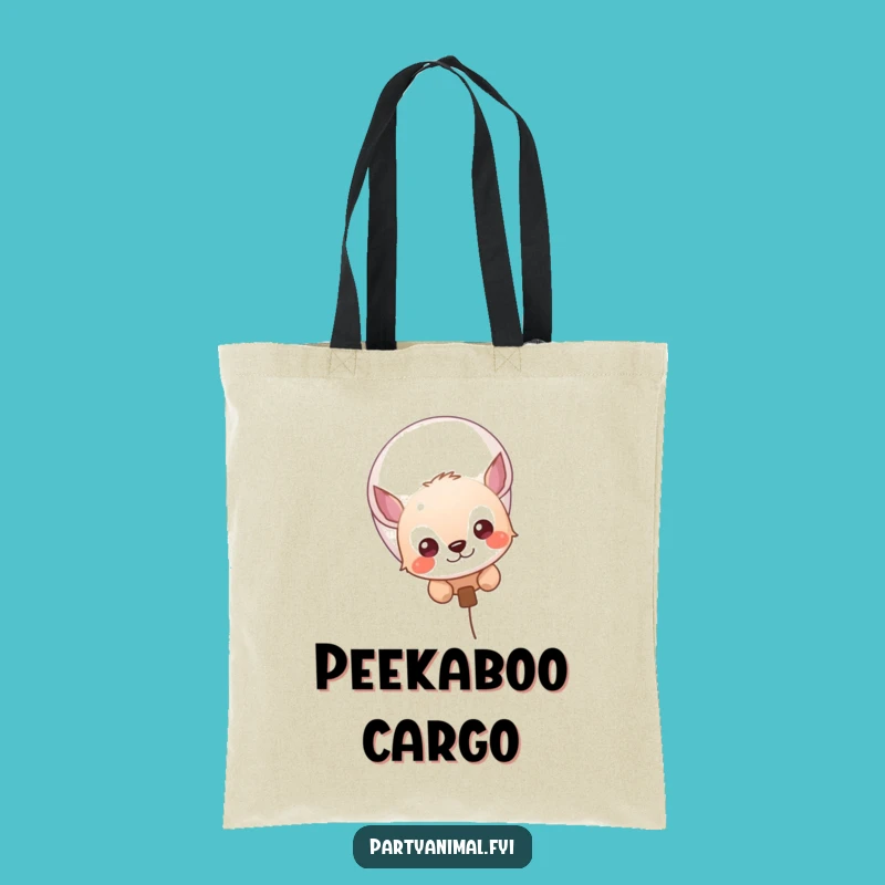 Funny Curious Animal Tote Bag: Carry Your Curiosity with Style